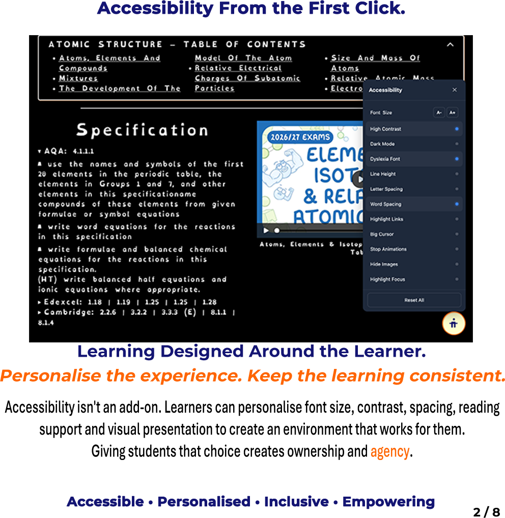 2 Accessibility From the First Click